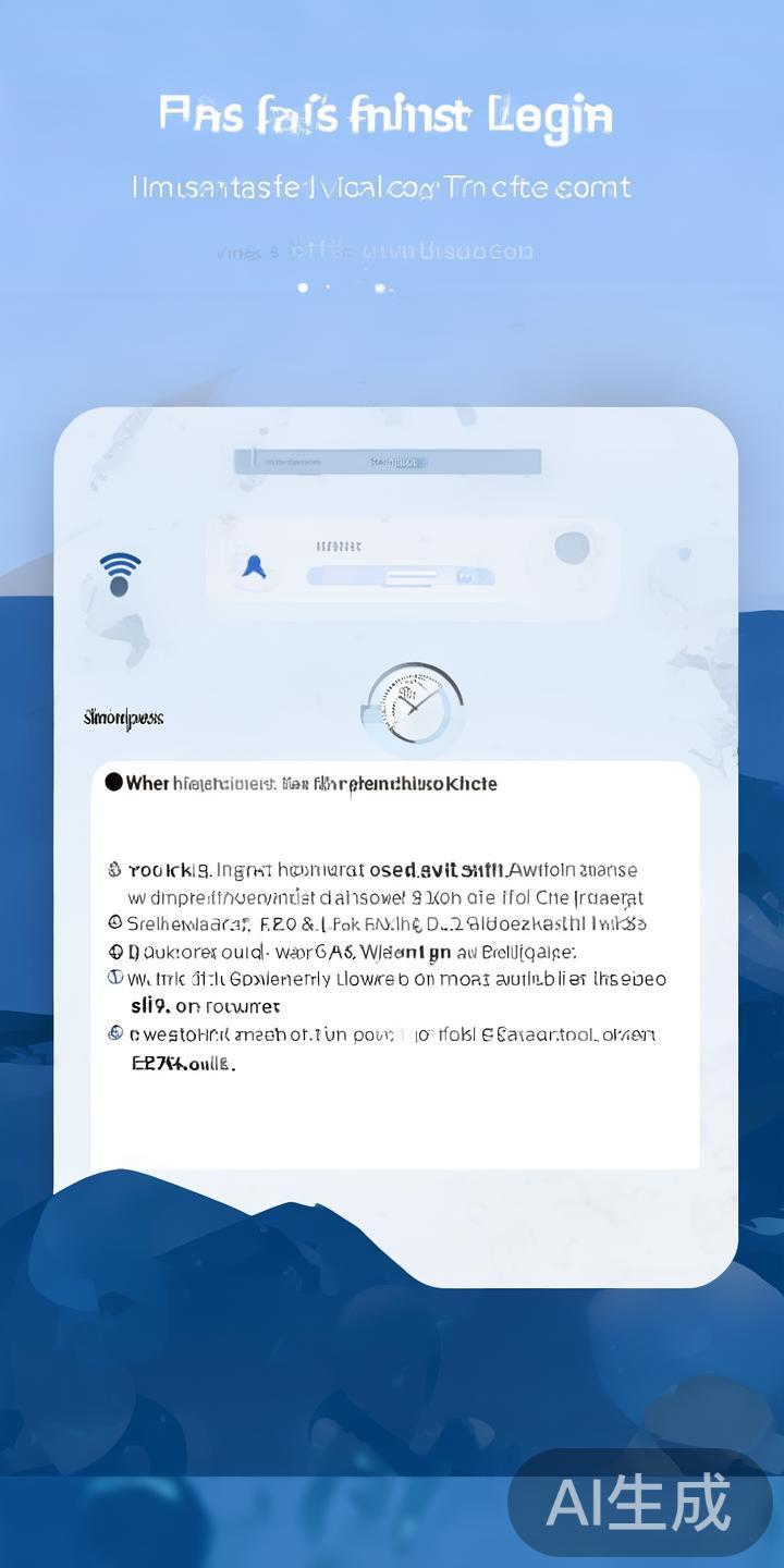 首次遇到登录问题时，最重要的是确认网络状况。稳定、
